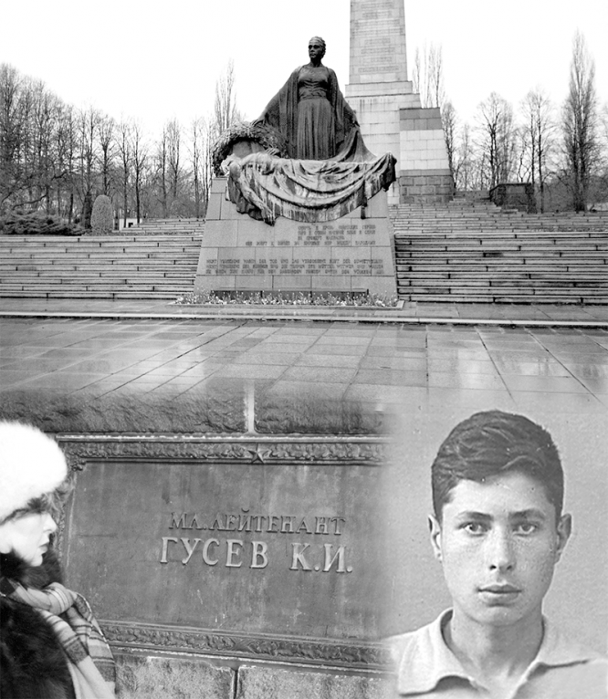 Эти фотографии сделаны на военном мемориальном кладбище в Панкове в 1997 году